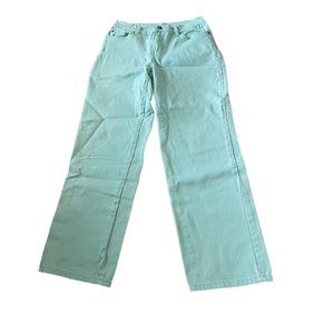 Style & Co Straight Leg Teal Pants Size: 6 Petite